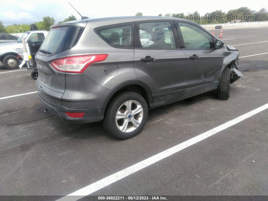 2014 Ford Escape S Серый vin: 1FMCU0F79EUE37318