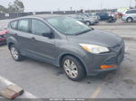 2015 Ford Escape S Gray vin: 1FMCU0F79FUA25563