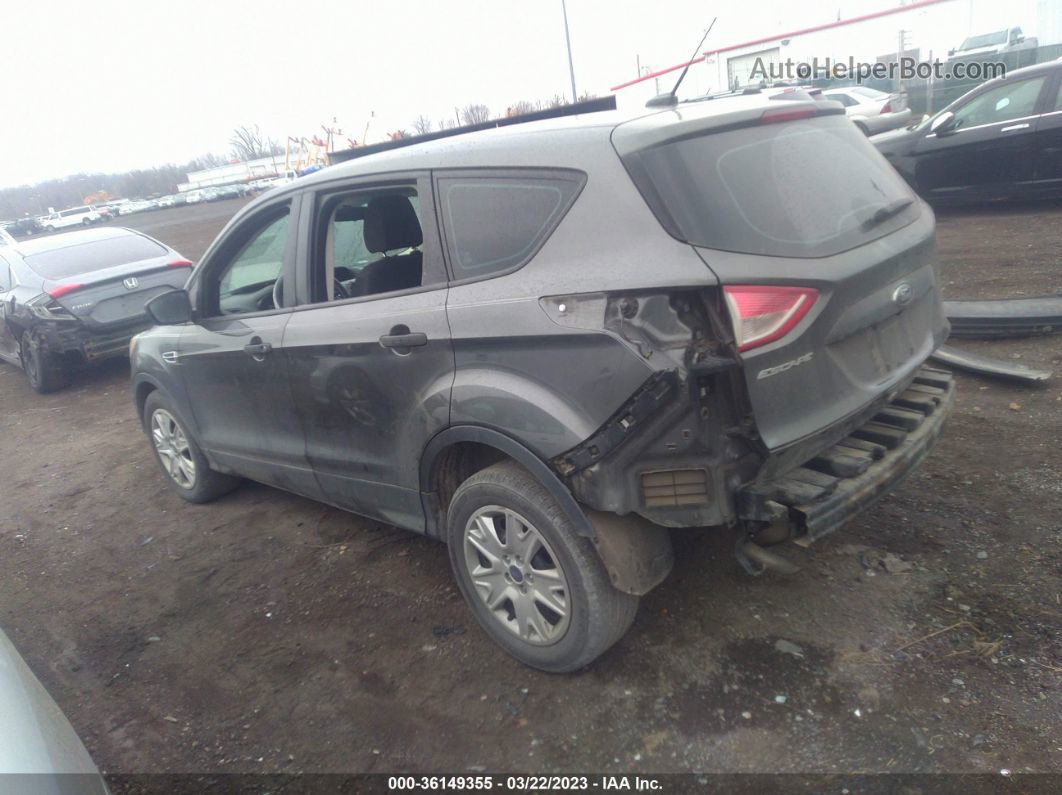 2015 Ford Escape S Gray vin: 1FMCU0F79FUB79299