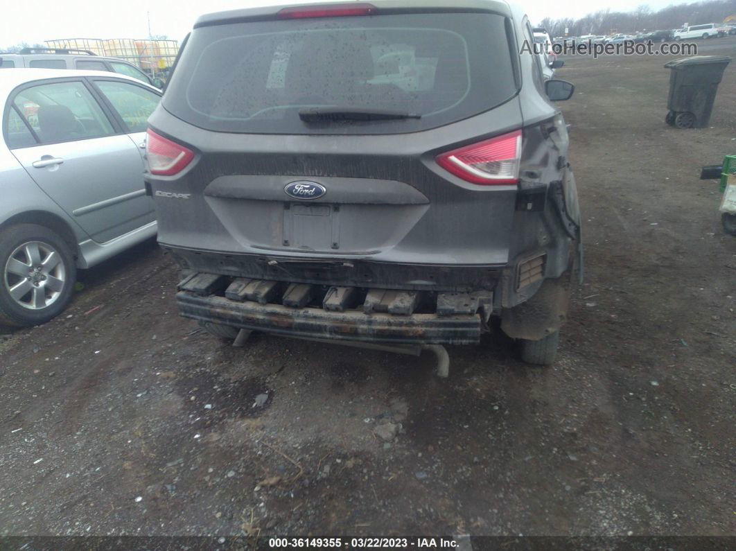 2015 Ford Escape S Gray vin: 1FMCU0F79FUB79299