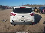 2015 Ford Escape S White vin: 1FMCU0F79FUC39176