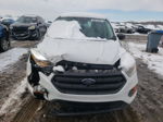 2017 Ford Escape S White vin: 1FMCU0F79HUB80097