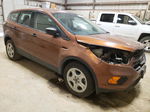 2017 Ford Escape S Orange vin: 1FMCU0F79HUC10294