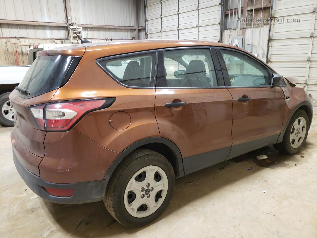 2017 Ford Escape S Orange vin: 1FMCU0F79HUC10294