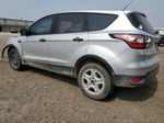 2017 Ford Escape S Silver vin: 1FMCU0F79HUC87439