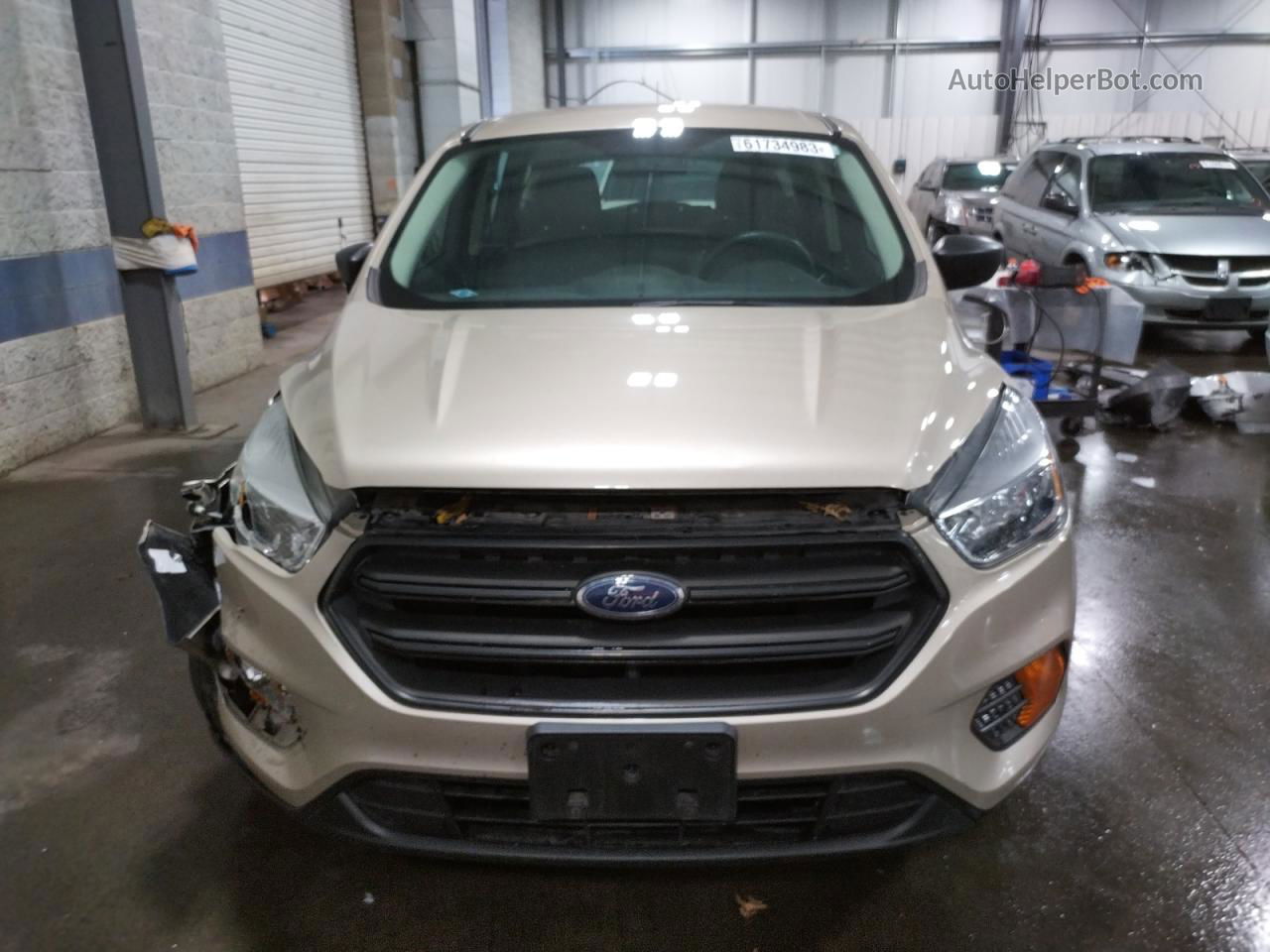 2017 Ford Escape S Tan vin: 1FMCU0F79HUE48016