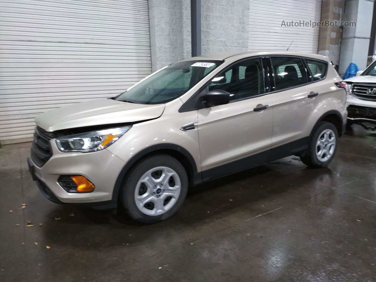 2017 Ford Escape S Tan vin: 1FMCU0F79HUE48016