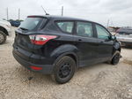 2017 Ford Escape S Черный vin: 1FMCU0F79HUE71716