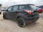 2017 Ford Escape S Черный vin: 1FMCU0F79HUE71716