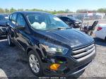 2019 Ford Escape S Black vin: 1FMCU0F79KUA10233