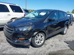 2019 Ford Escape S Black vin: 1FMCU0F79KUA10233