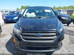 2019 Ford Escape S Black vin: 1FMCU0F79KUA10233