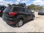 2019 Ford Escape S Black vin: 1FMCU0F79KUA10653