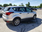 2019 Ford Escape S Silver vin: 1FMCU0F79KUA59027