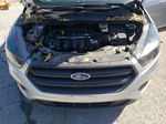 2019 Ford Escape S Silver vin: 1FMCU0F79KUA59027