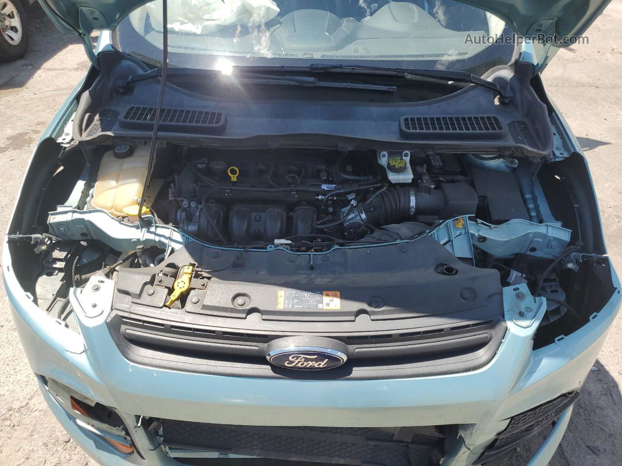 2013 Ford Escape S Blue vin: 1FMCU0F7XDUD23830