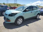 2013 Ford Escape S Blue vin: 1FMCU0F7XDUD23830