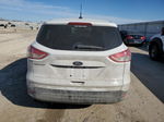 2013 Ford Escape S White vin: 1FMCU0F7XDUD57251