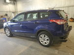 2014 Ford Escape S Синий vin: 1FMCU0F7XEUA11671