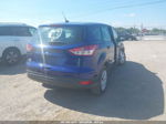 2014 Ford Escape S Blue vin: 1FMCU0F7XEUC19419