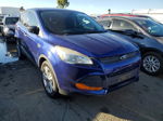 2015 Ford Escape S Blue vin: 1FMCU0F7XFUB95821