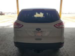 2015 Ford Escape S White vin: 1FMCU0F7XFUC79976