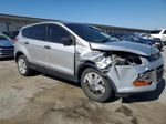 2016 Ford Escape S Silver vin: 1FMCU0F7XGUB93455