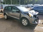 2017 Ford Escape S Gray vin: 1FMCU0F7XHUA75035