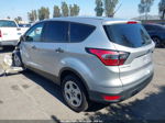 2017 Ford Escape S Silver vin: 1FMCU0F7XHUB61154