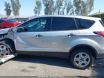 2017 Ford Escape S Silver vin: 1FMCU0F7XHUB61154