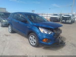 2017 Ford Escape S Blue vin: 1FMCU0F7XHUC90284