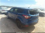 2017 Ford Escape S Blue vin: 1FMCU0F7XHUC90284