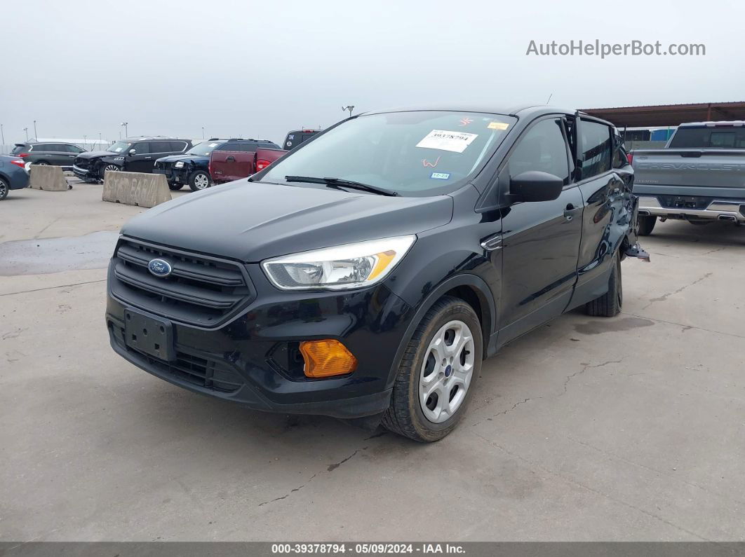 2017 Ford Escape S Black vin: 1FMCU0F7XHUD10081