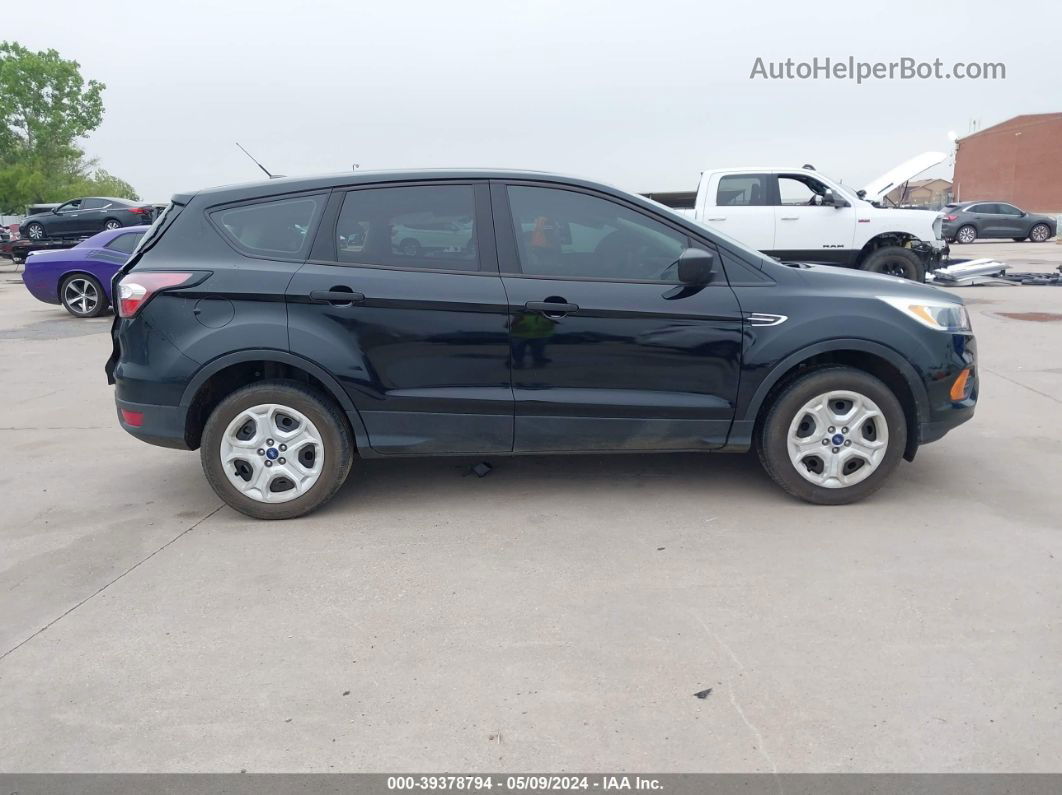 2017 Ford Escape S Black vin: 1FMCU0F7XHUD10081