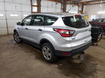 2017 Ford Escape S Silver vin: 1FMCU0F7XHUD36423