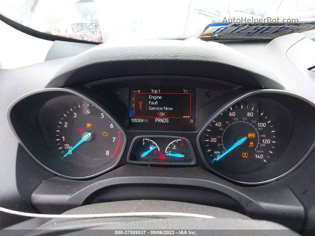 2019 Ford Escape S Серебряный vin: 1FMCU0F7XKUB36407