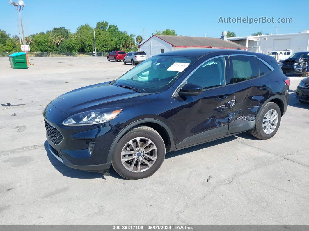 2021 Ford Escape Se Blue vin: 1FMCU0G61MUB16877