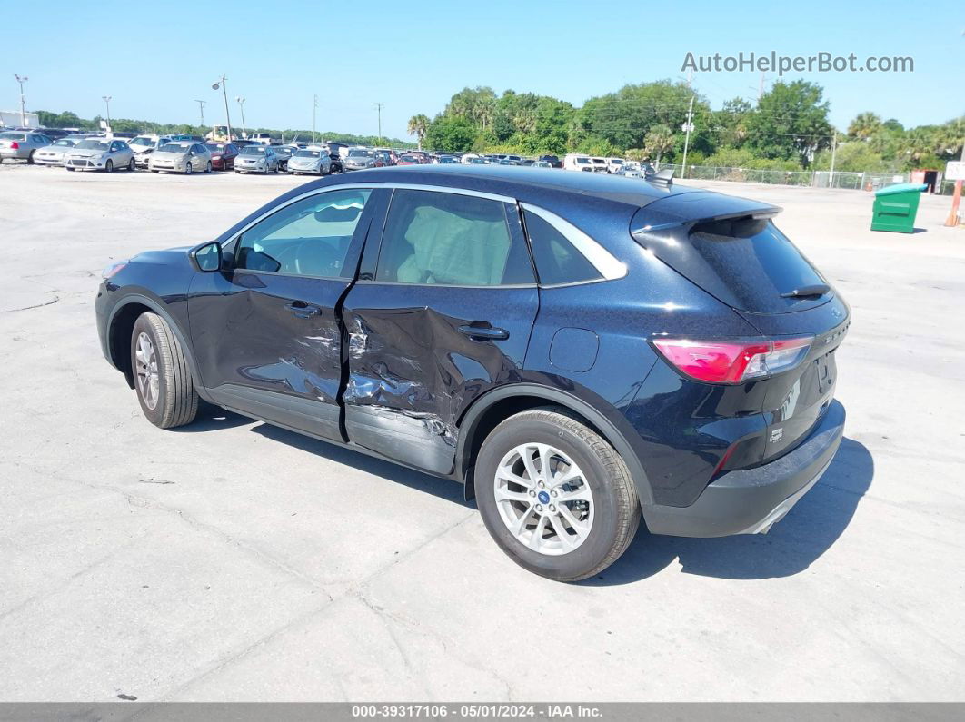 2021 Ford Escape Se Blue vin: 1FMCU0G61MUB16877