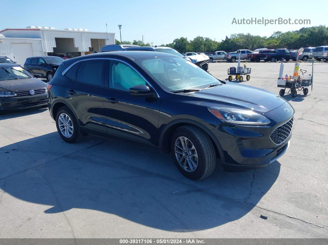 2021 Ford Escape Se Blue vin: 1FMCU0G61MUB16877