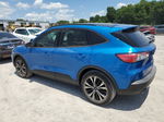 2021 Ford Escape Se Blue vin: 1FMCU0G62MUA00779