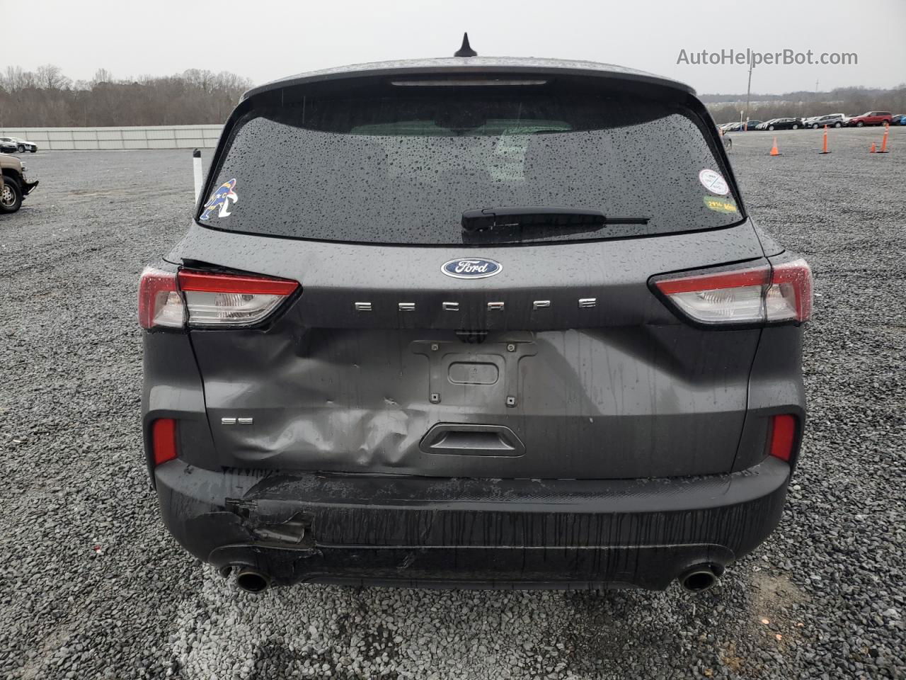 2021 Ford Escape Se Gray vin: 1FMCU0G62MUA14861