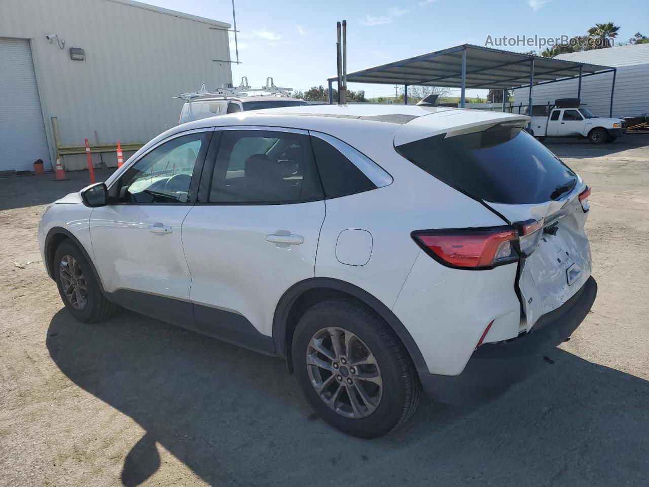 2021 Ford Escape Se Белый vin: 1FMCU0G62MUA41848