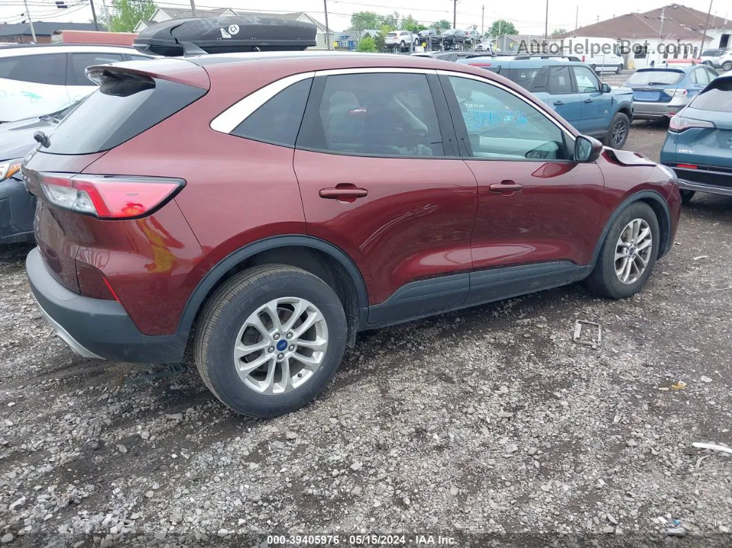 2021 Ford Escape Se Burgundy vin: 1FMCU0G63MUA49473