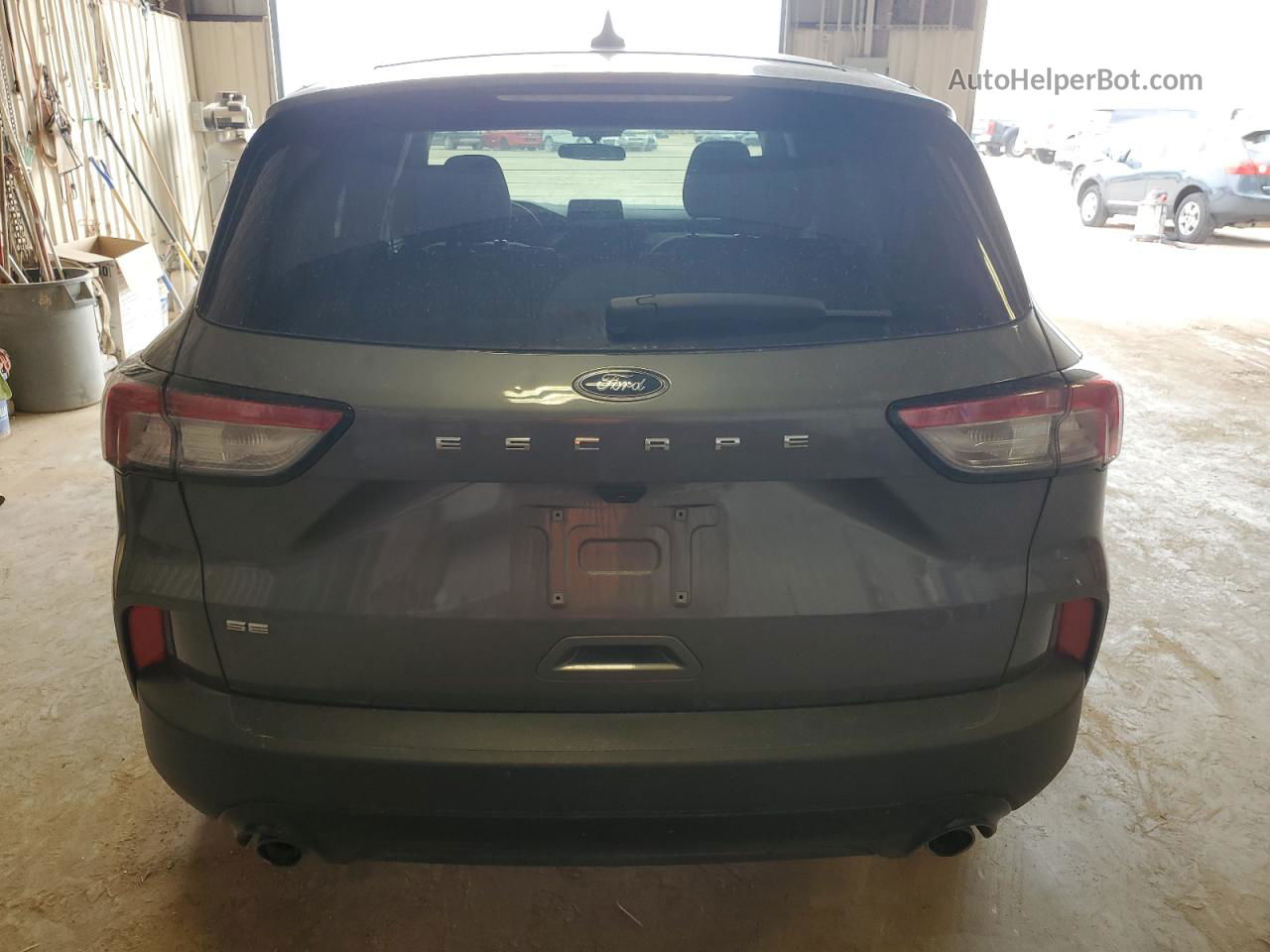 2021 Ford Escape Se Gray vin: 1FMCU0G64MUB08210