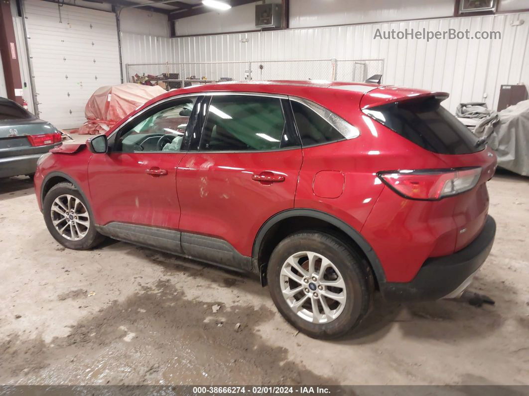 2021 Ford Escape Se Red vin: 1FMCU0G65MUA45019