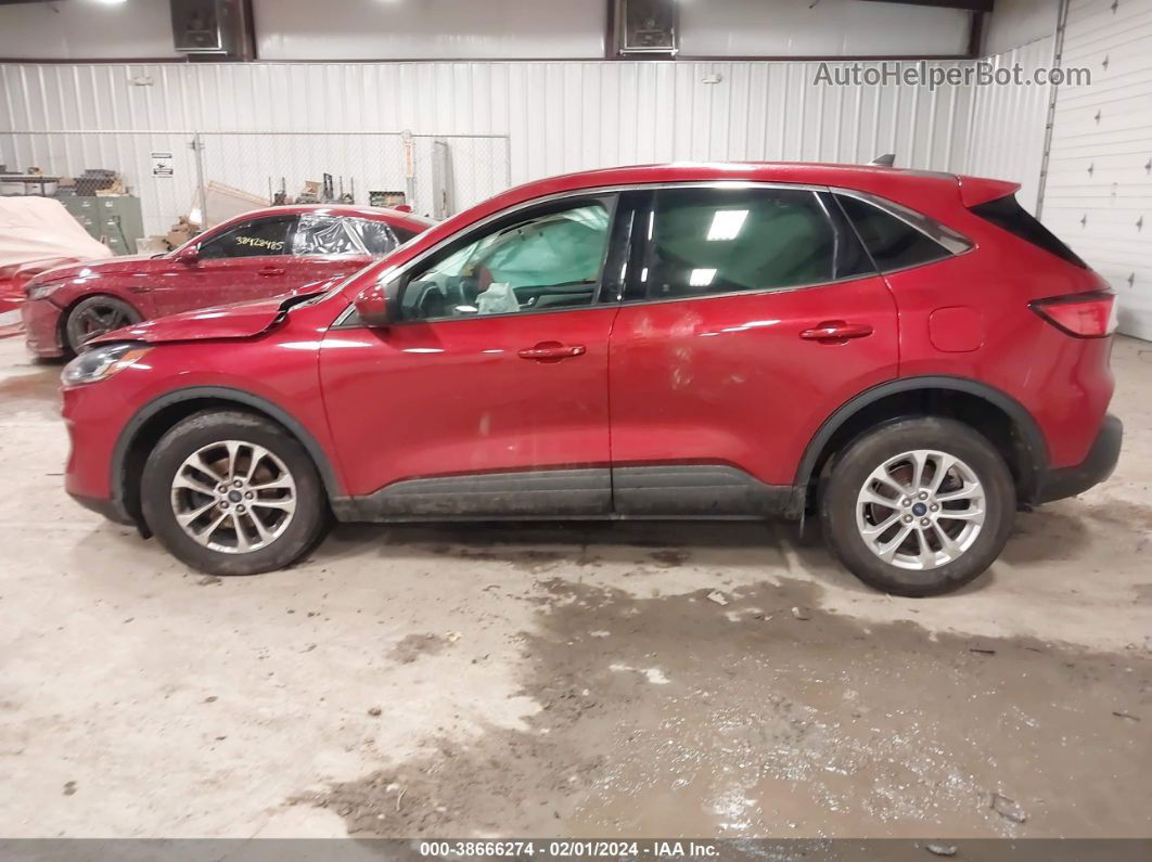 2021 Ford Escape Se Red vin: 1FMCU0G65MUA45019