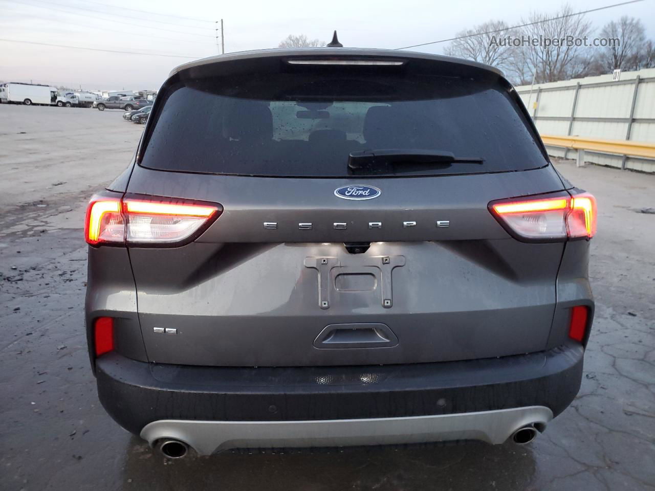 2021 Ford Escape Se Charcoal vin: 1FMCU0G65MUA67263