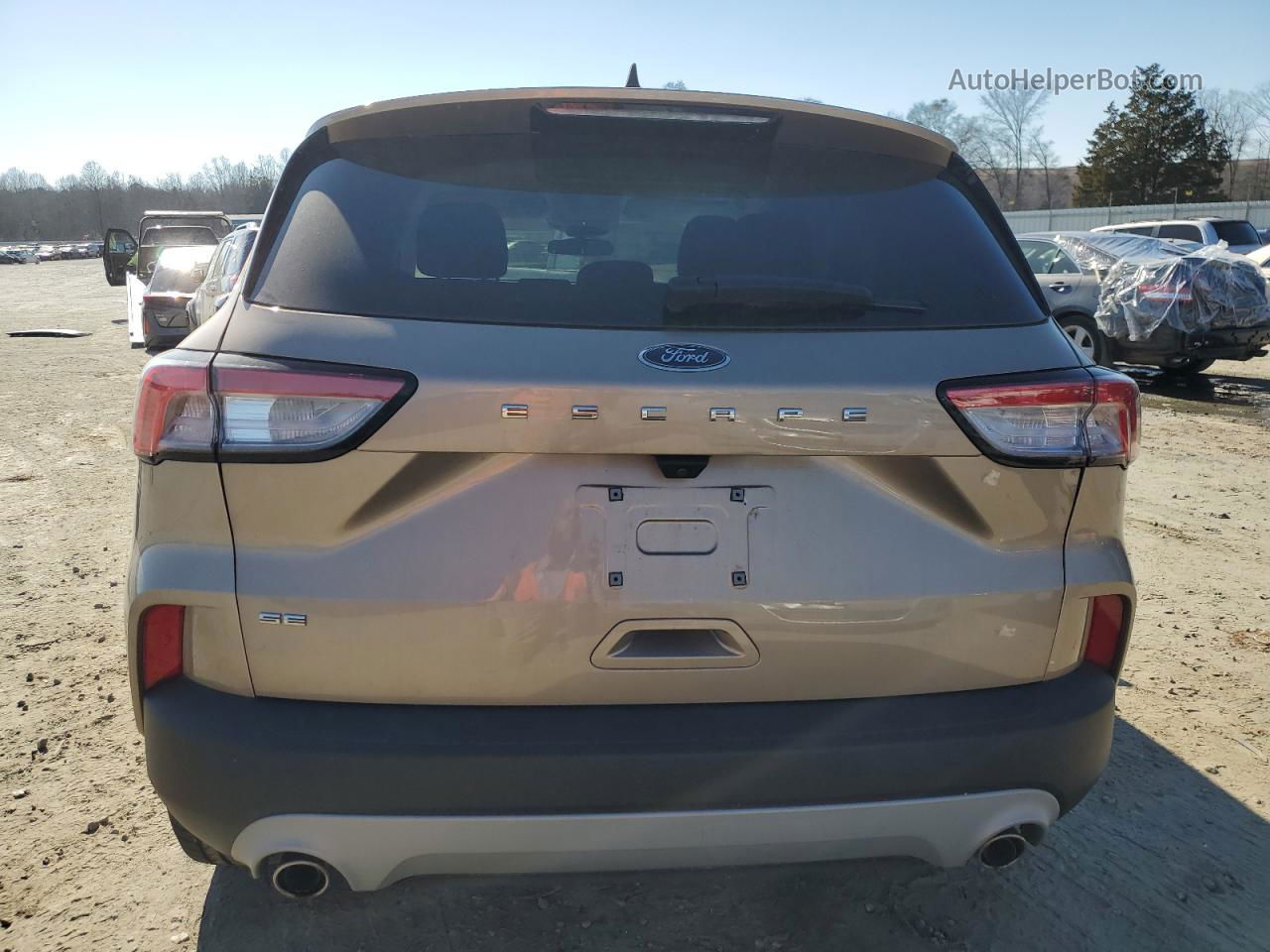 2021 Ford Escape Se Золотой vin: 1FMCU0G66MUA08688