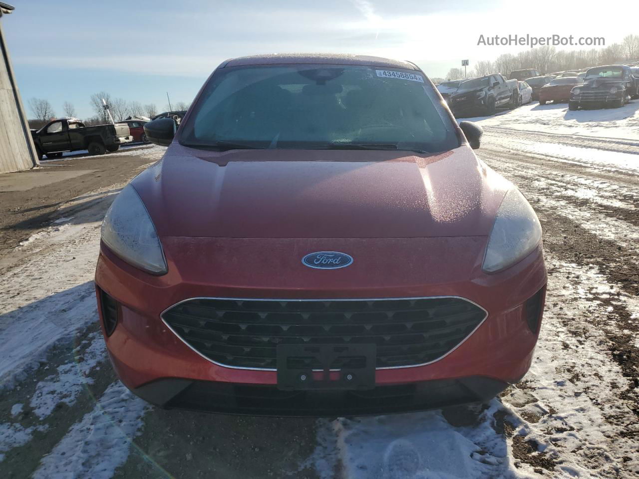 2021 Ford Escape Se Red vin: 1FMCU0G67MUA94139