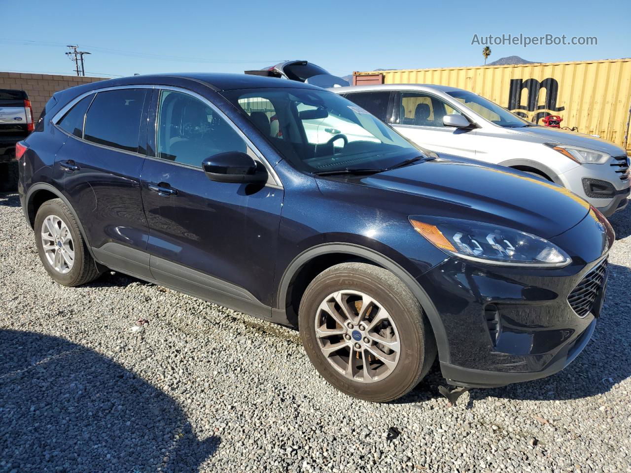 2021 Ford Escape Se Black vin: 1FMCU0G67MUB18486